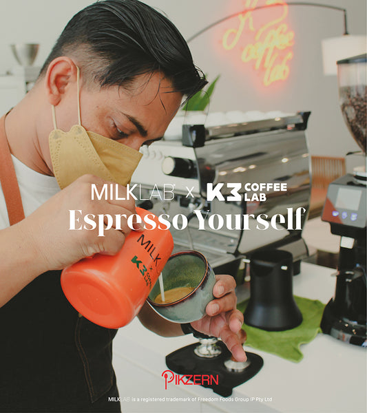 ESPRESSO YOURSELF ! K3 Coffee Lab X MilkLab